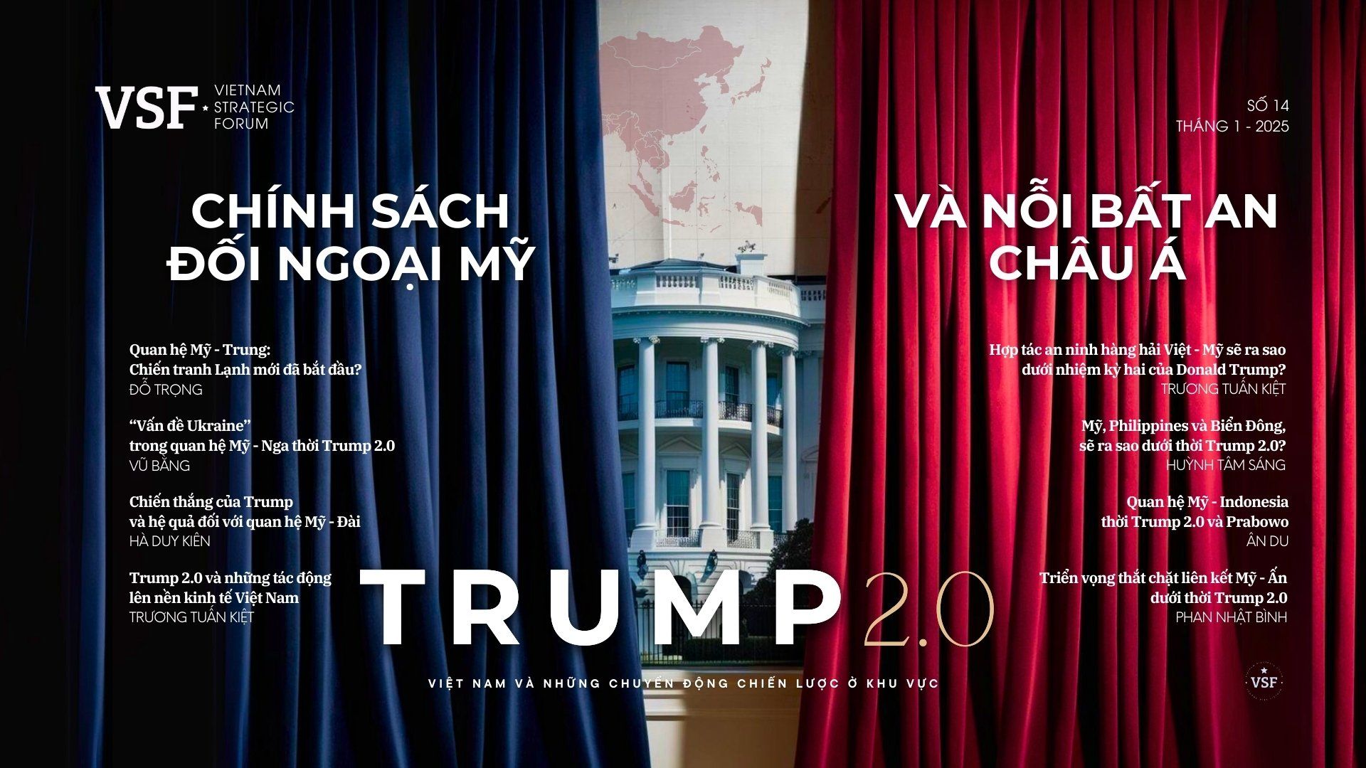 Trump 2.0: Chính sách đối ngoại Mỹ và nỗi bất an của châu Á